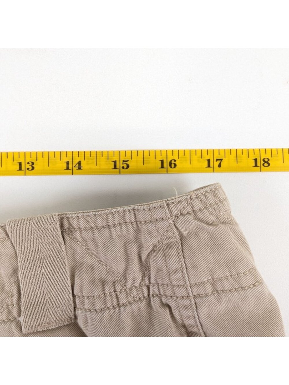 Lauren Ralph Lauren Womens 12 Khaki Cargo Hiking Pants Straight Leg Lightweight - Picture 11 of 12